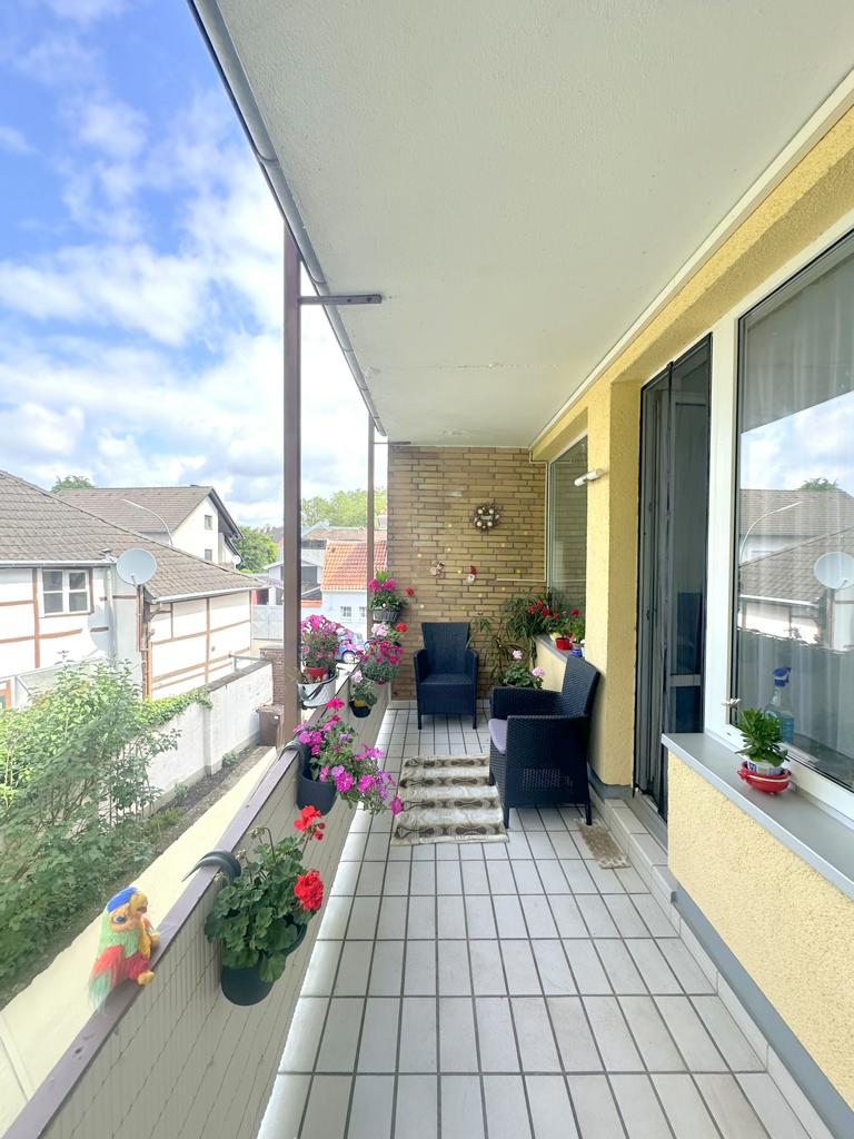 Gro�er Balkon Etagenwohnung M�nchengladbach / Rheydt