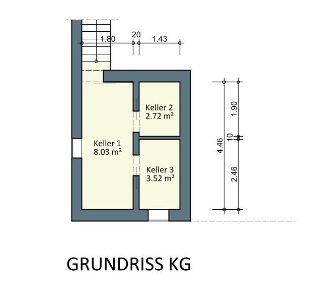 Grundriss KG Einfamilienhaus M�nchengladbach