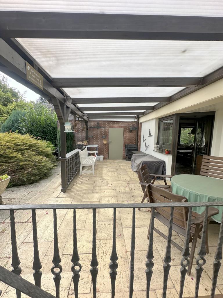 �berdachte Terrasse Doppelhaush�lfte M�nchengladbach