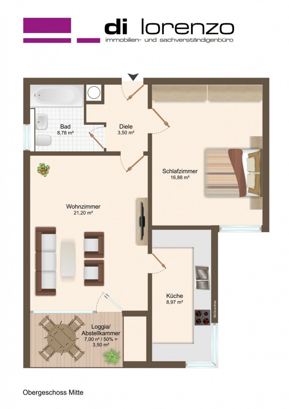 Grundriss Etagenwohnung M�nchengladbach