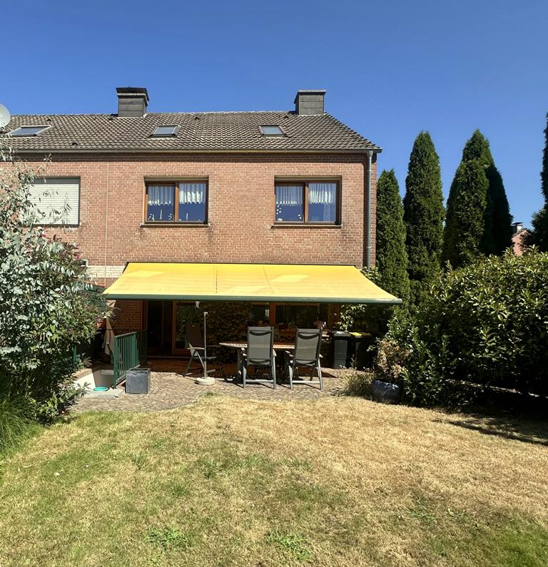 R�ckansicht Reihenendhaus Wegberg
