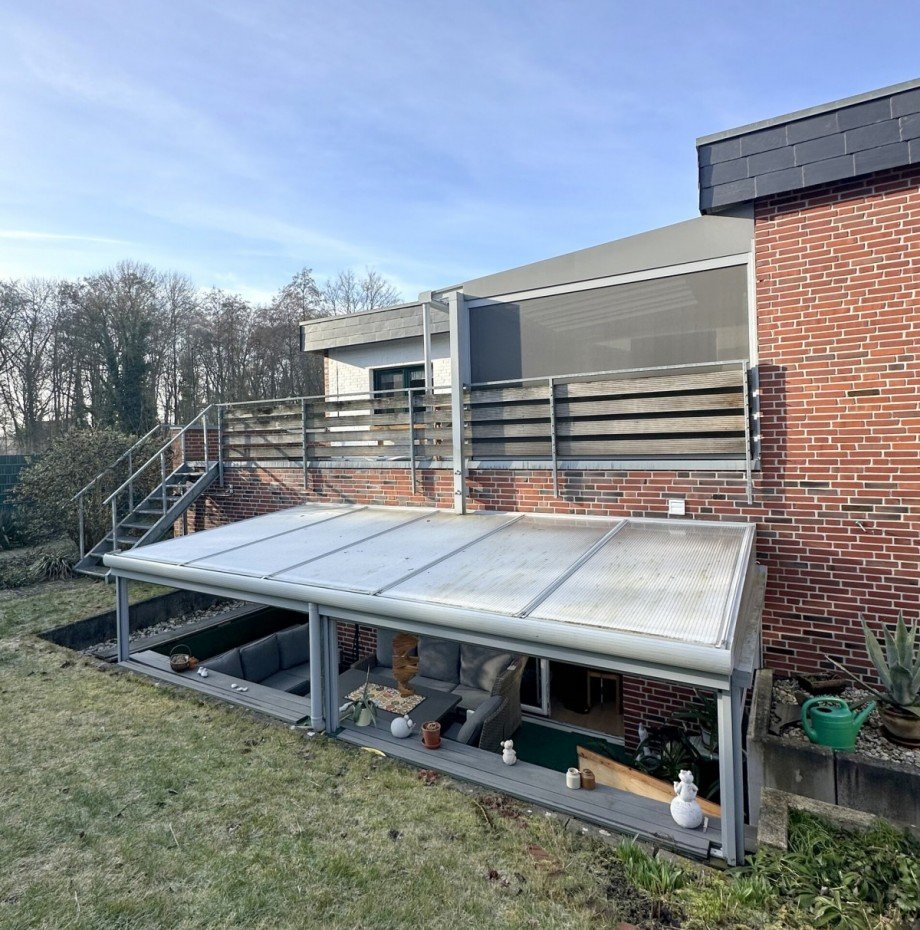 Souterrain - ge�ffnete �berdachung Bungalow Wegberg