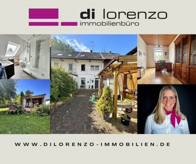 Frontbild J�chen Stadthaus *SOFORT einziehen* Renoviertes Stadthaus mit gro�em Grundst�ck und zus�tzlichem Bungalow im Garten*