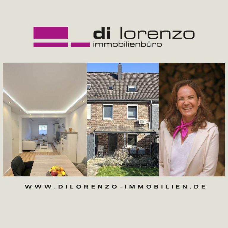 Eingangsbild Viersen Reihenmittelhaus *Einziehen und Wohlf�hlen! Modernisiertes RMH mit Garten, �berdachter Terrasse, EBK, Klimaanlage! *