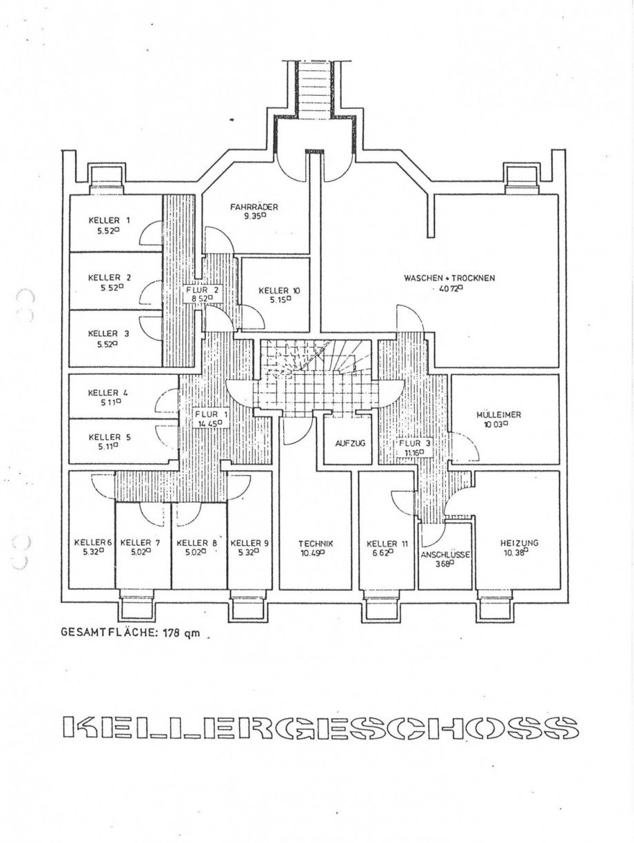 #916_Kellergeschoss Etagenwohnung M�nchengladbach