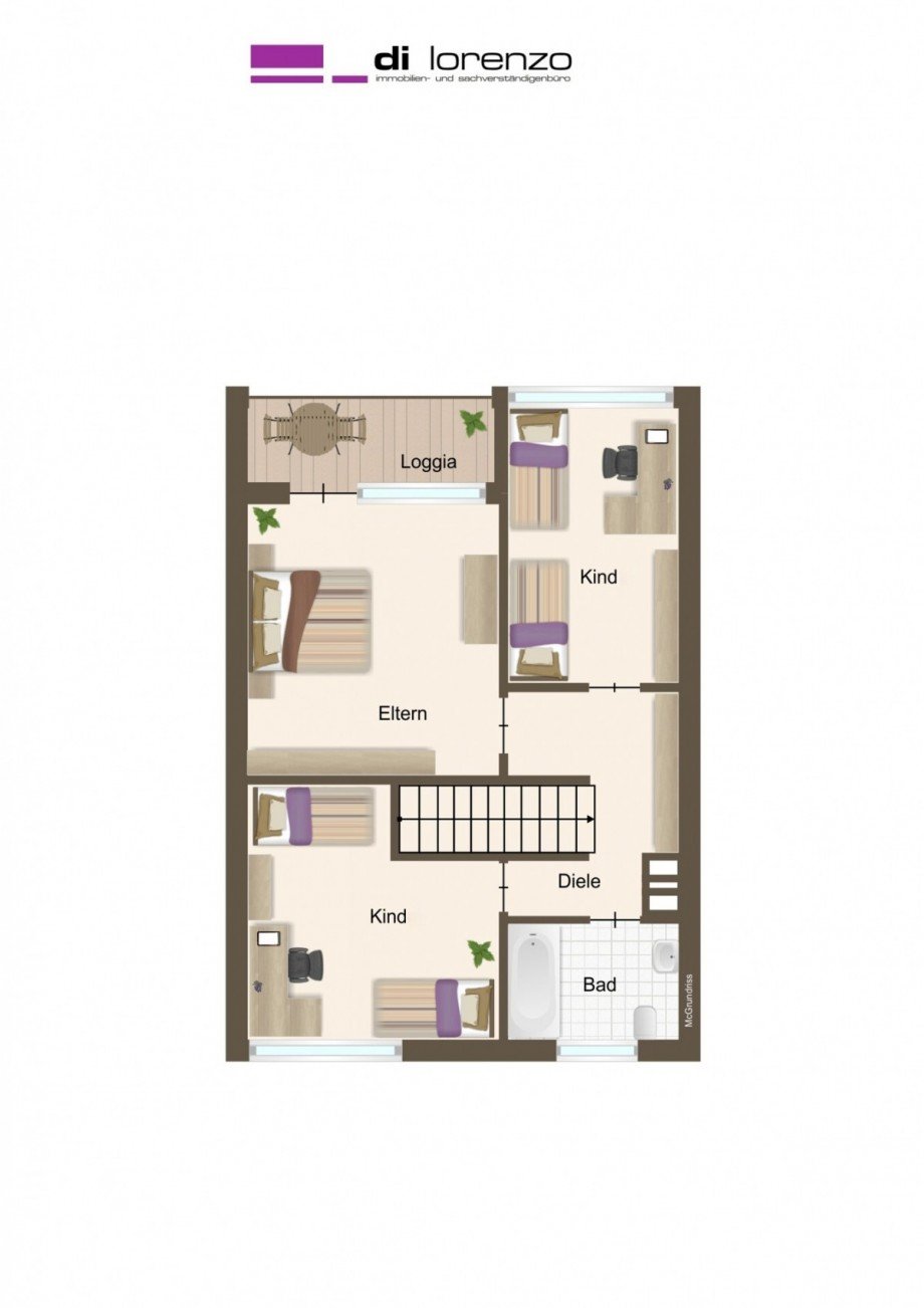 Obergeschoss Reihenmittelhaus M�nchengladbach