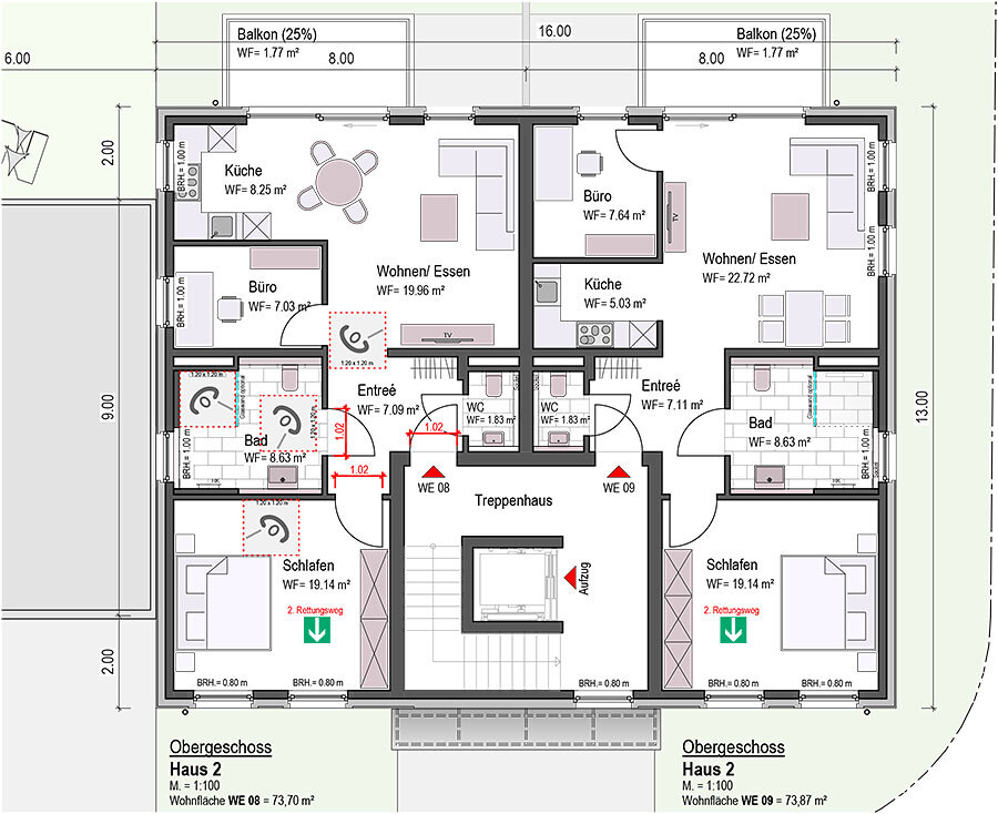 StChSt-OG-HS2 Erdgeschosswohnung M�nchengladbach