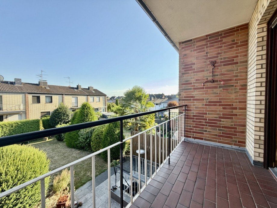Loggia Elternschlafzimmer Reihenmittelhaus M�nchengladbach
