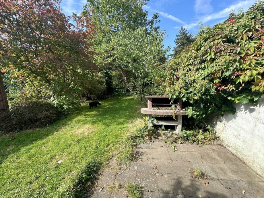 Aussicht in Garten von Pergola Reihenmittelhaus M�nchengladbach