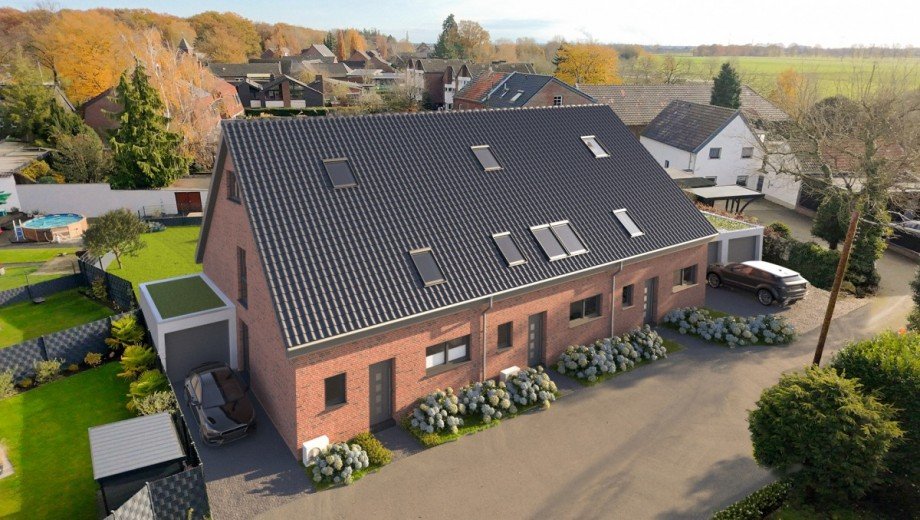Griesbarth Perspektive Drohne Web neu Reihenhaus M�nchengladbach