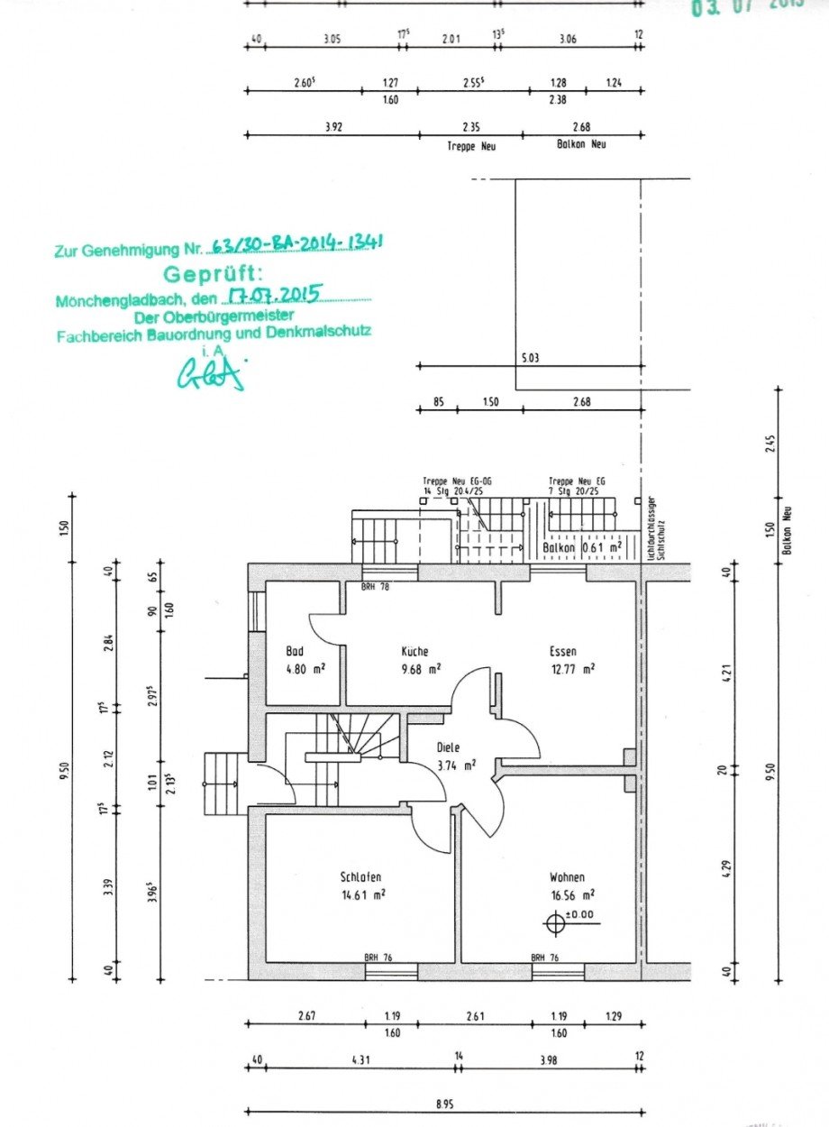 Erdgeschoss Mehrfamilienhaus M�nchengladbach