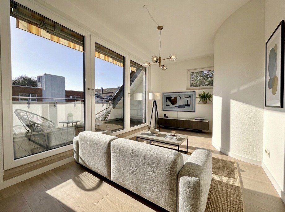 Einrichtungsbeispiel Maisonettewohnung M�nchengladbach