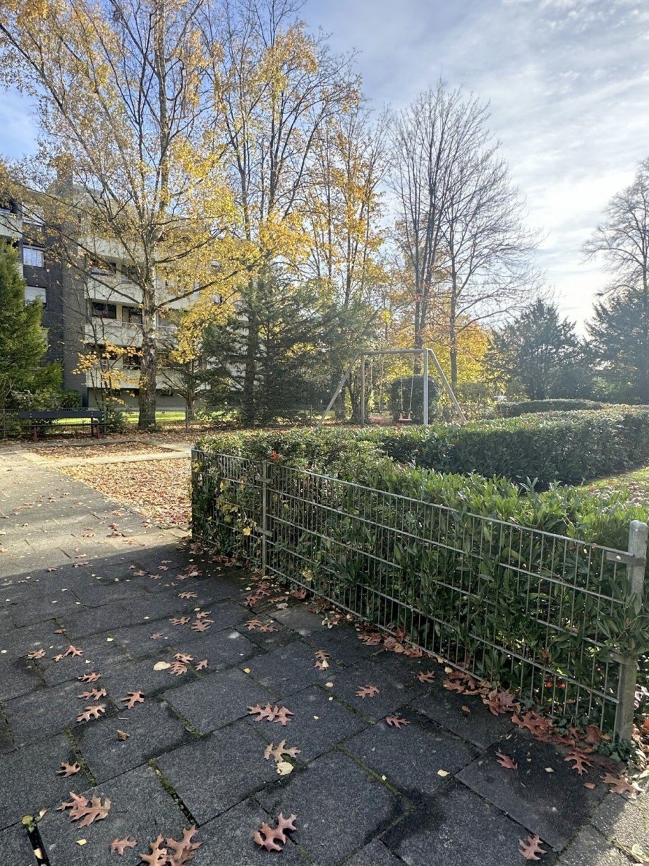 Au�enbereich Spielplatz Etagenwohnung M�nchengladbach