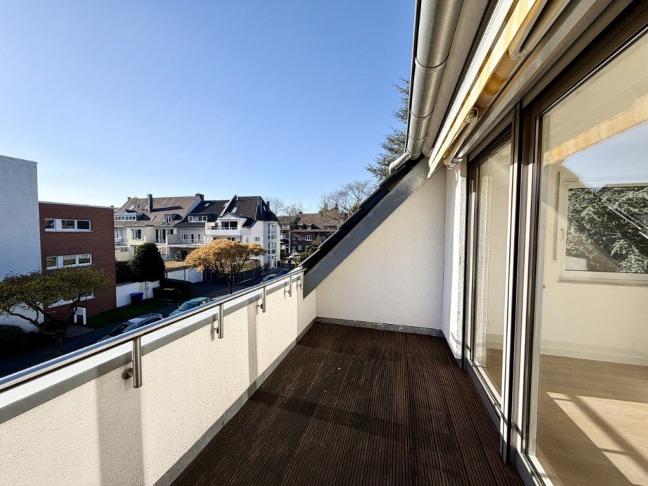 Loggia Maisonettewohnung M�nchengladbach