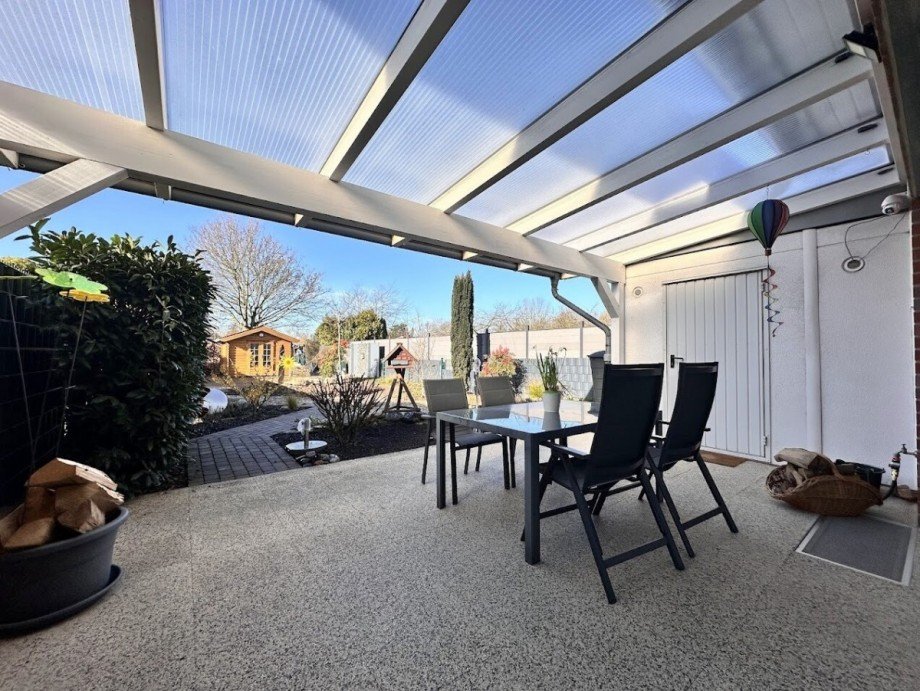 Terrasse �berdacht Doppelhaush�lfte M�nchengladbach