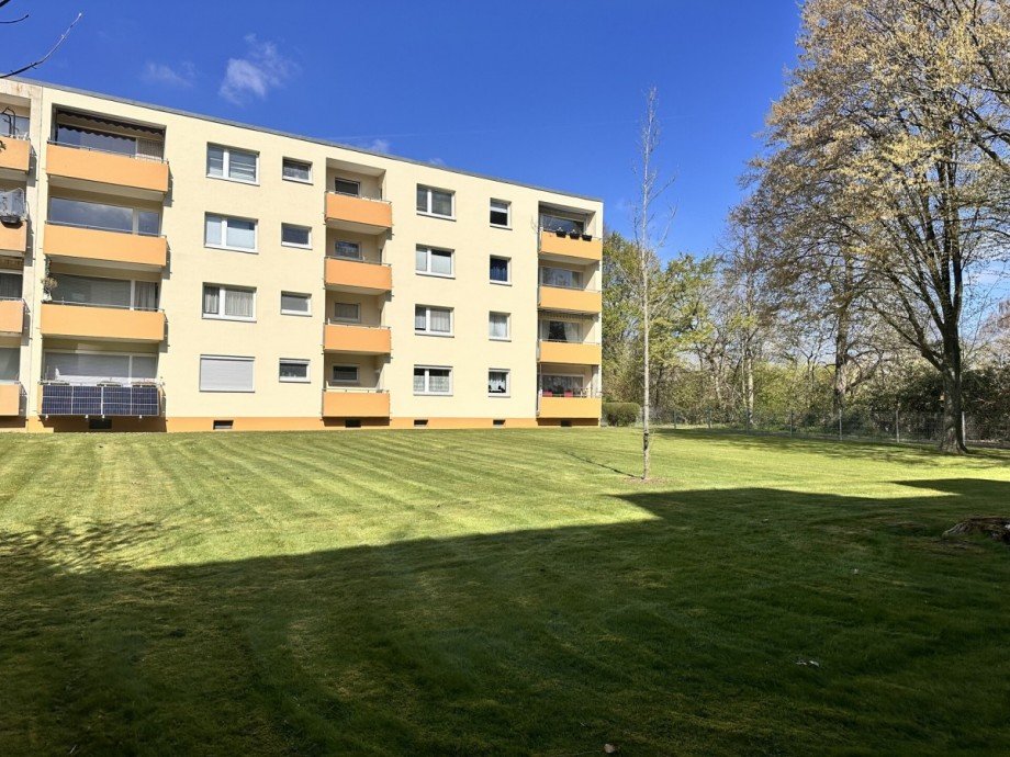 R�ckfront mit Garten Etagenwohnung M�nchengladbach