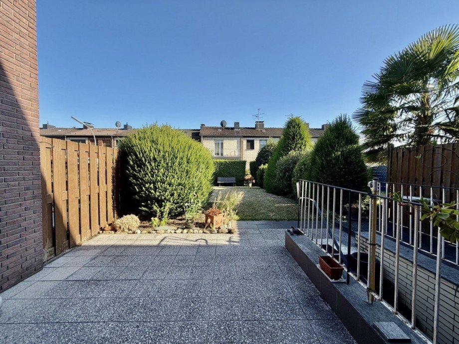 Terrasse Reihenmittelhaus M�nchengladbach
