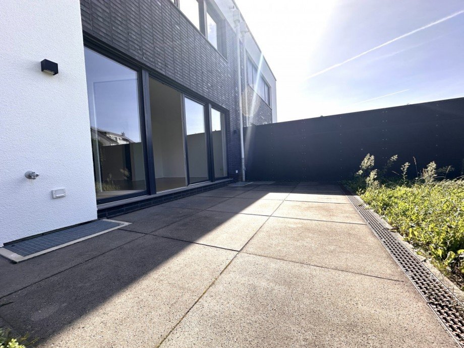 Terrasse Doppelhaush�lfte M�nchengladbach