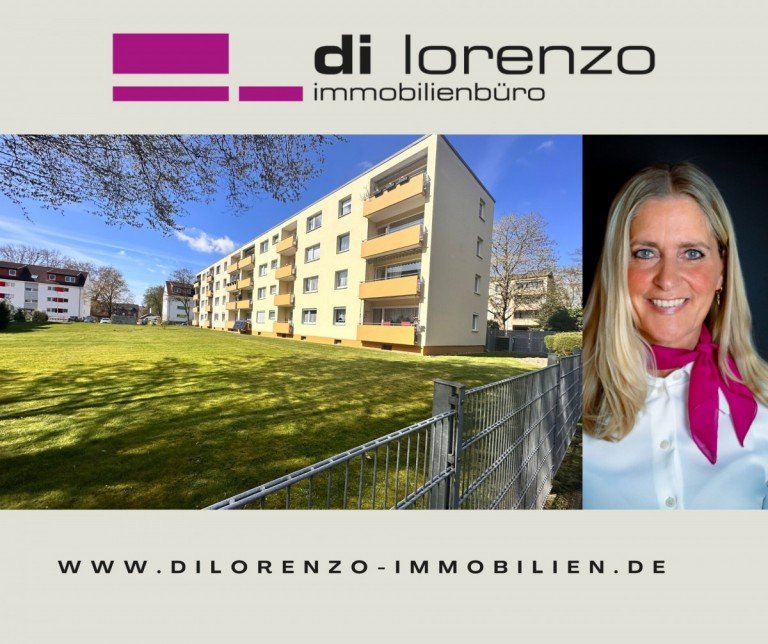 R�ckfront M�nchengladbach Etagenwohnung ***Helle 3 ZKDB und Loggia in gepflegtem MFH-MG-Schrievers***