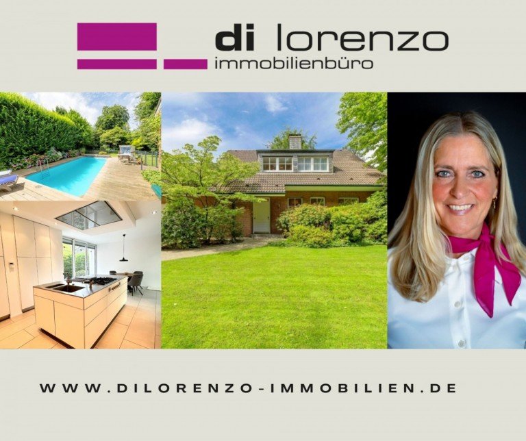 Frontbild M�nchengladbach Villa ***Repr�sentative Villa am Bunten Garten - Stil, Raum und Privatsph�re vereint***