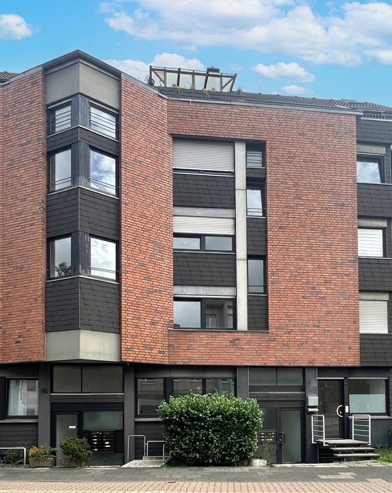 Frontansicht Erdgeschosswohnung M�nchengladbach