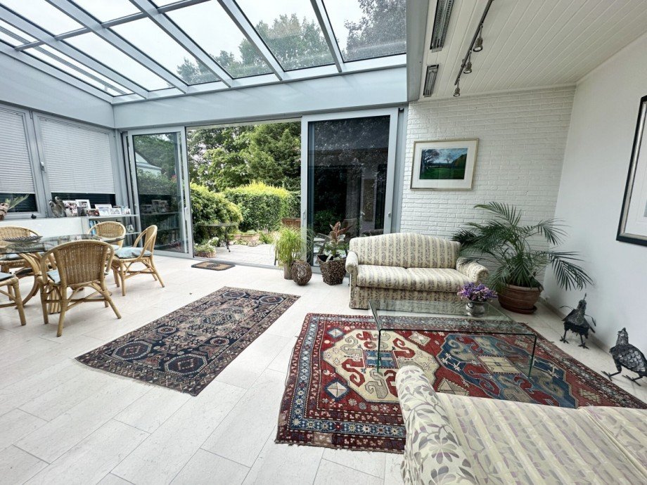 Wintergarten Innenansicht Bungalow M�nchengladbach / Kamphausener H�he