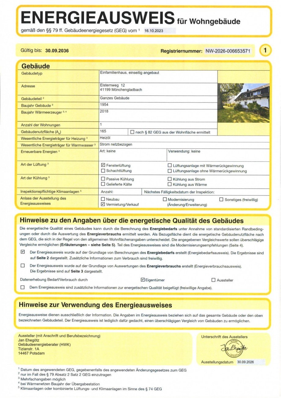 #961_Energieausweis_1 Einfamilienhaus M�nchengladbach