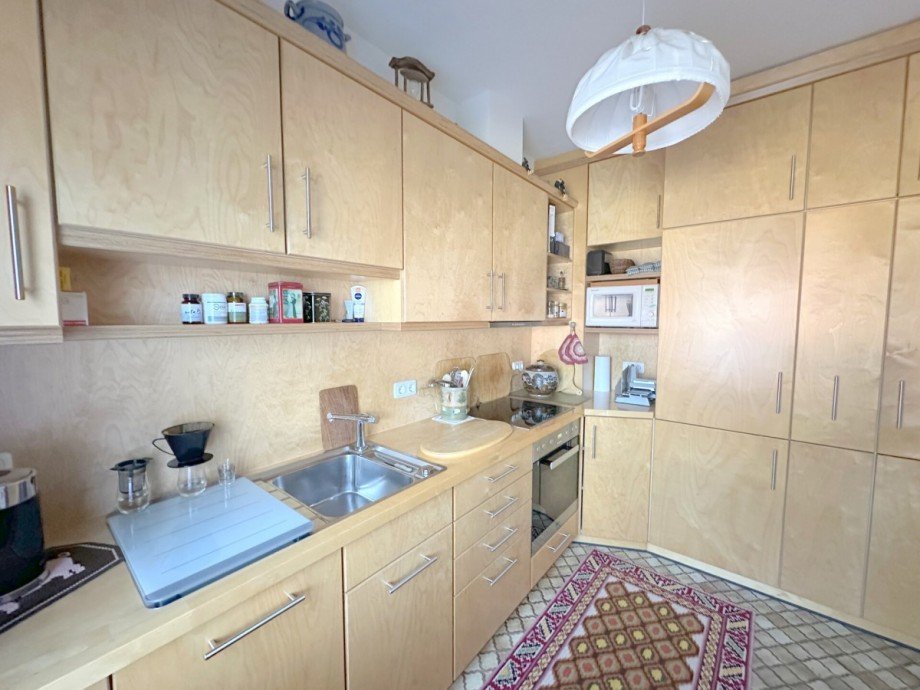 Vollholz-Einbauk�che Bungalow Wegberg