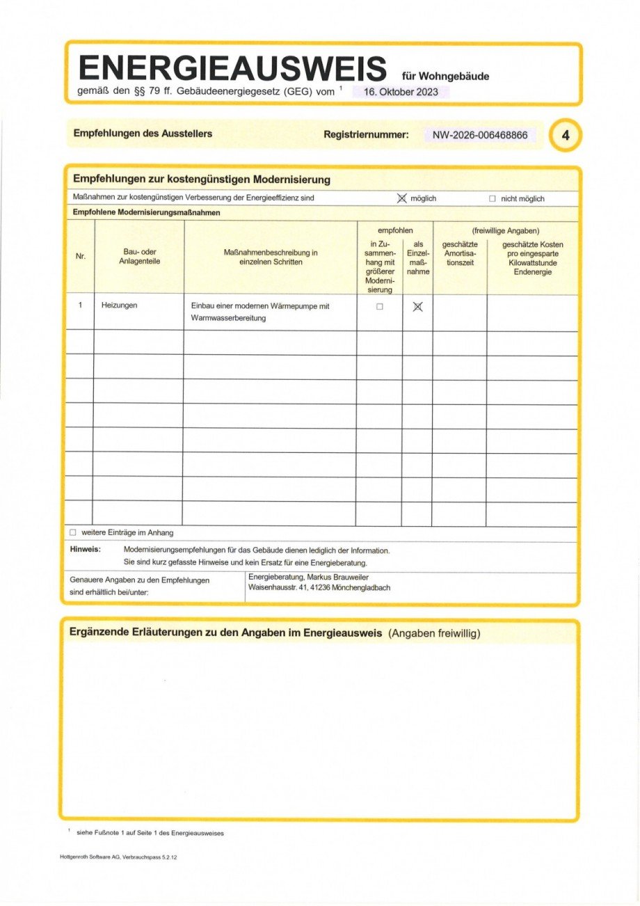 #932_Energieausweis_4 Erdgeschosswohnung M�nchengladbach / Mennrath