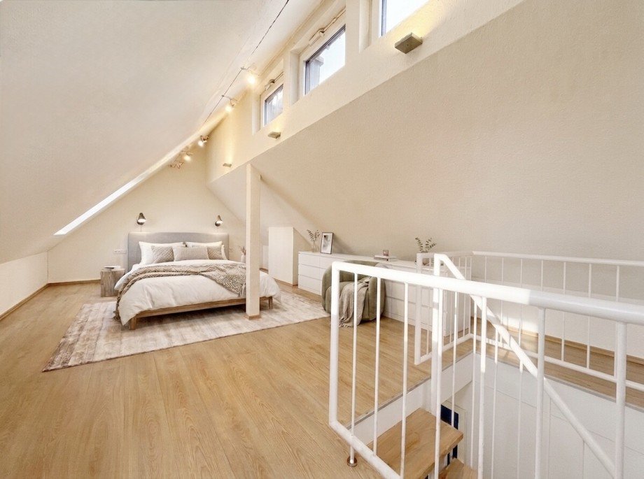 Einrichtungsbeispiel Maisonettewohnung M�nchengladbach
