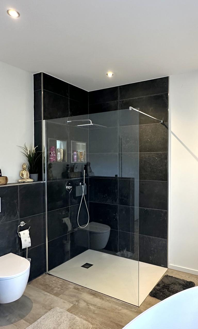Begehbare Dusche Einfamilienhaus M�nchengladbach