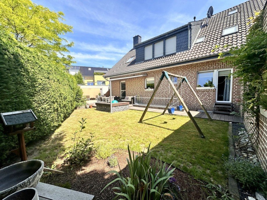 R�ckfront Erdgeschosswohnung M�nchengladbach / Mennrath