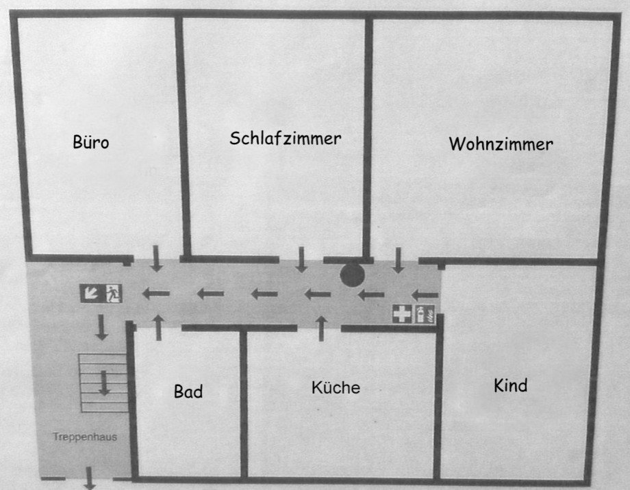 Grundriss Erdgeschosswohnung M�nchengladbach