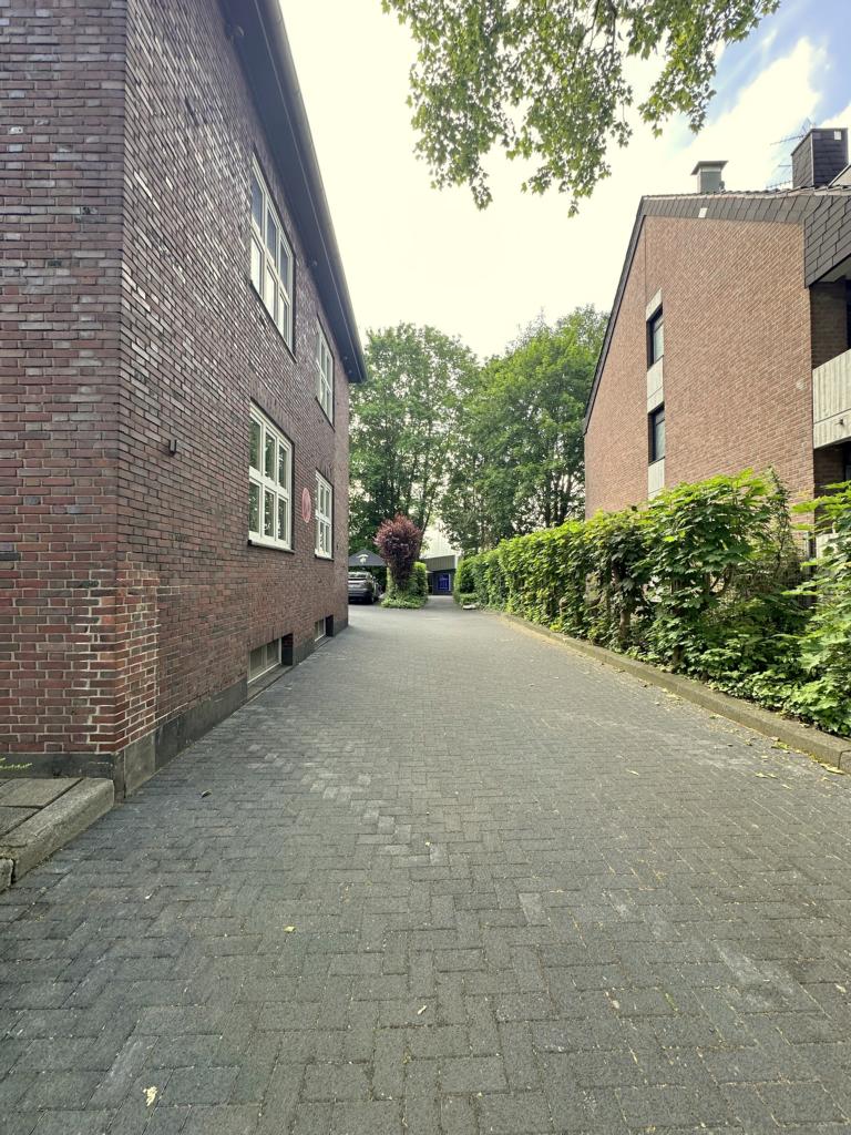 Zugang zum Sportpark Etagenwohnung M�nchengladbach