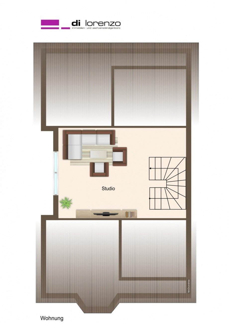 #957 Studio Doppelhaush�lfte M�nchengladbach