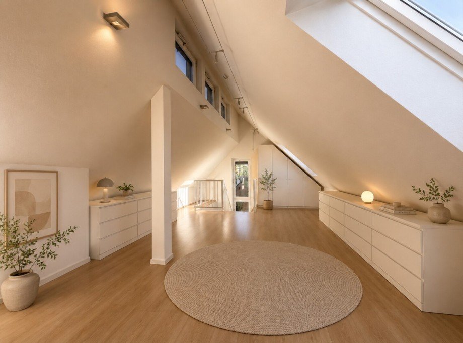 Einrichtungsbeispiel Maisonettewohnung M�nchengladbach