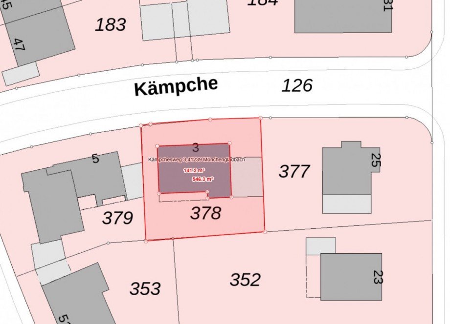 Lageplan Bungalow M�nchengladbach