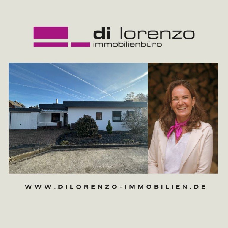 Eingangsbild Wegberg Bungalow *R E S E R V I E R T! FREIstehend + Saniert! Bungalow mit ELW, gr. Garage und Garten in Wegberg!*