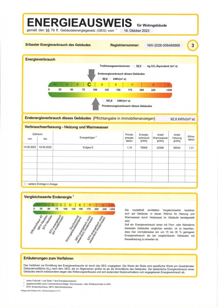 #932_Energieausweis_3 Erdgeschosswohnung M�nchengladbach / Mennrath