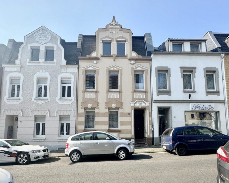 Au�enansicht Mehrfamilienhaus M�nchengladbach
