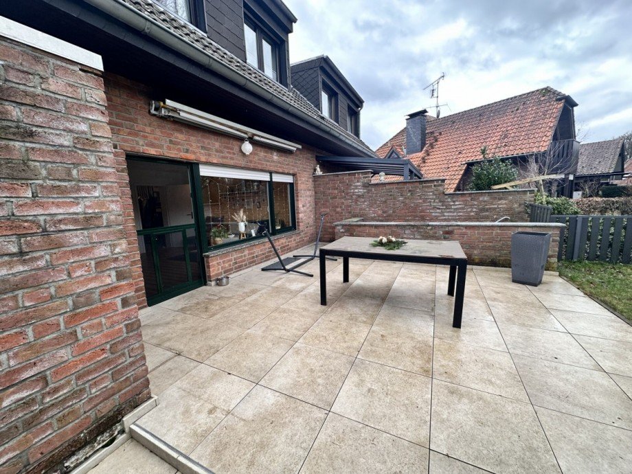 gro�e Terrasse Doppelhaush�lfte Schwalmtal