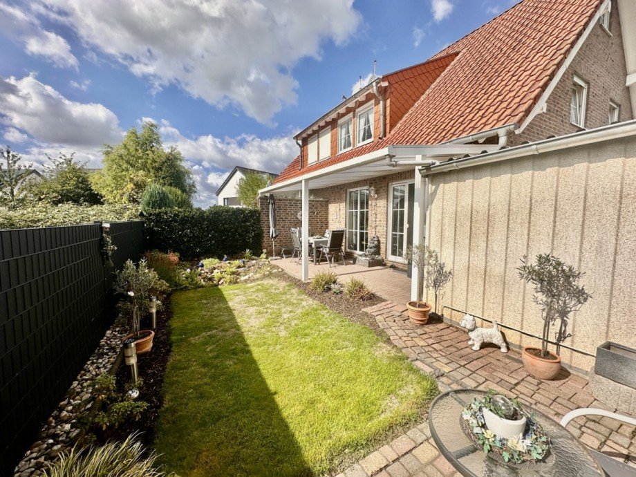 Garten Doppelhaush�lfte M�nchengladbach