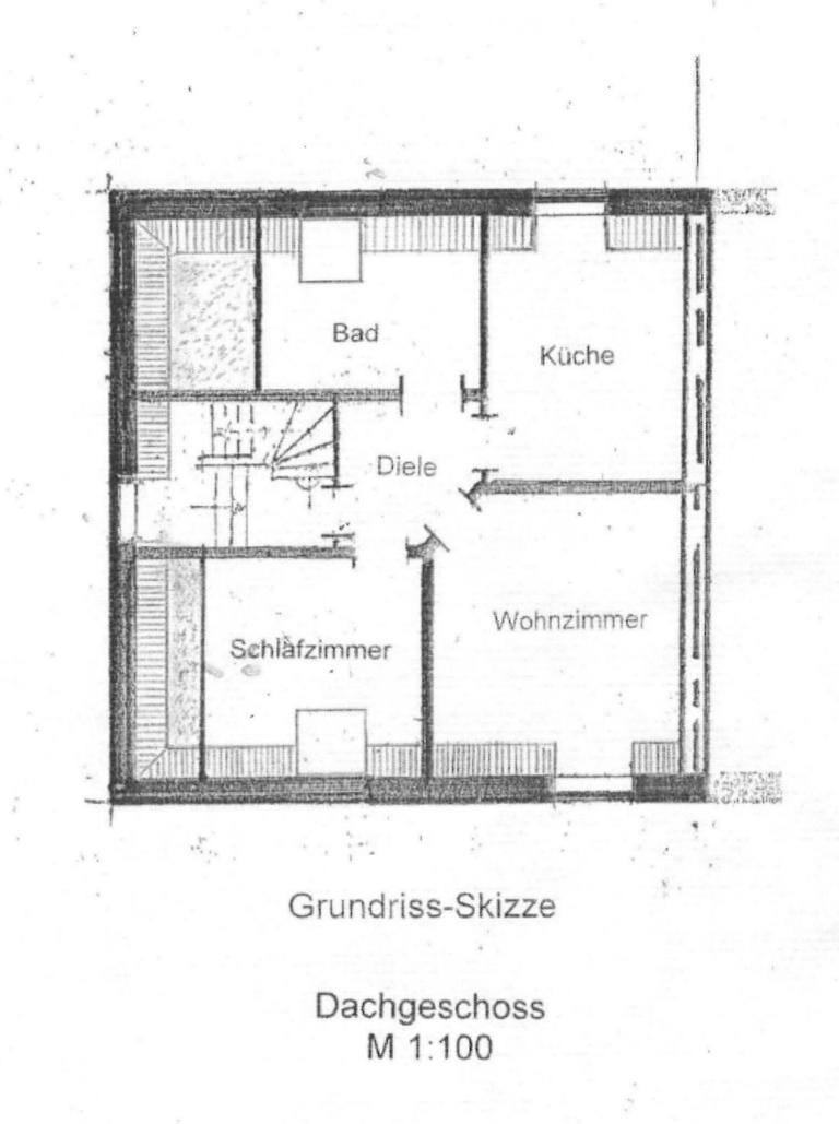 Dachgeschoss Mehrfamilienhaus M�nchengladbach
