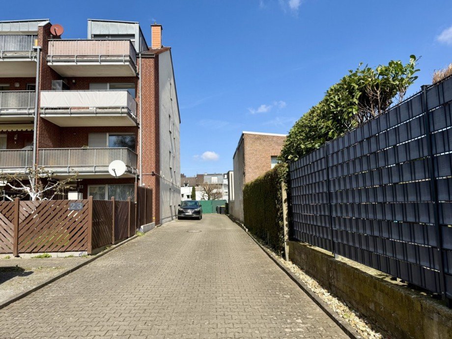 Zufahrt Innenhof Etagenwohnung M�nchengladbach